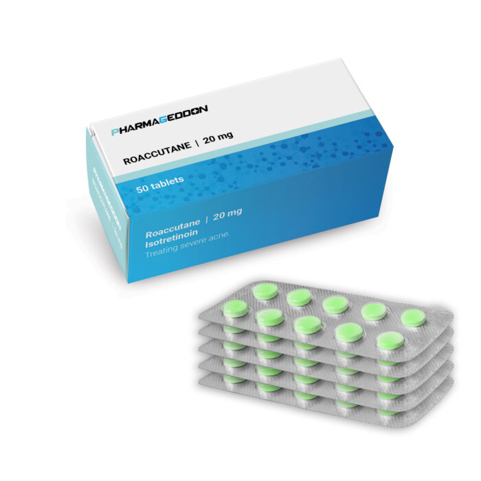 Roaccutane 20 mg 50 tablets
