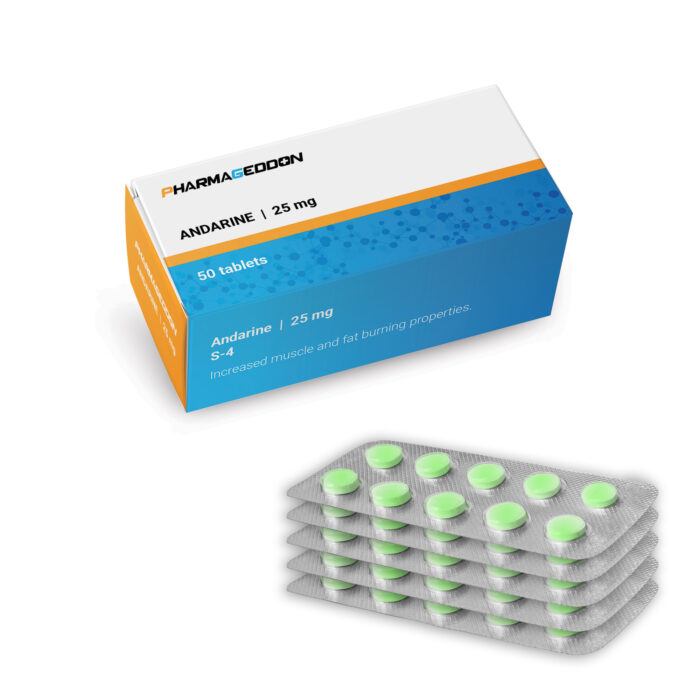 Andarine 25 mg 50 tablets