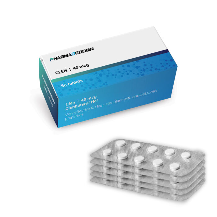 Clen 40 mcg 50 tablets