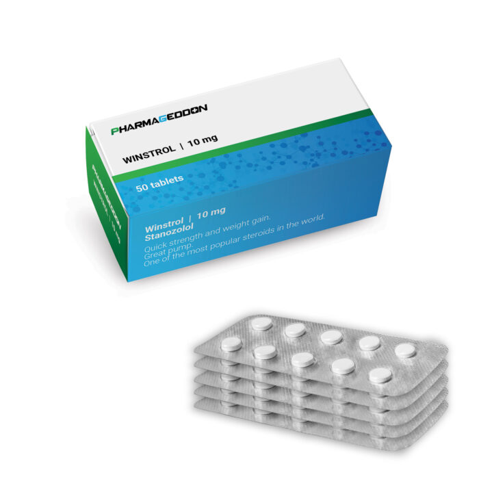 Winstrol 10 mg 50 tablets